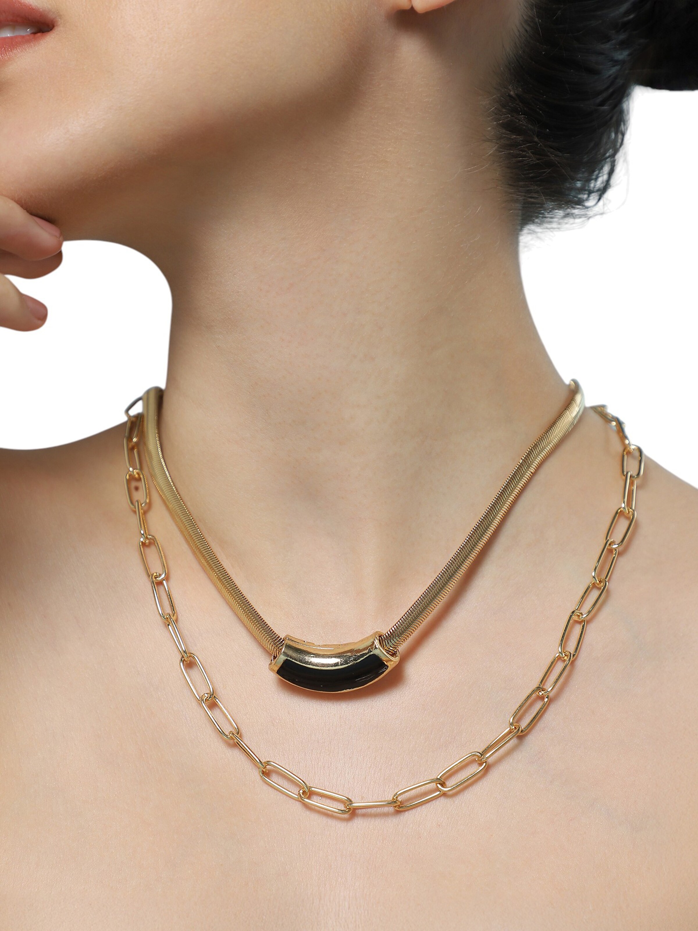 SOHI Цепочка 'Aishwarya' в Золотой: спереди