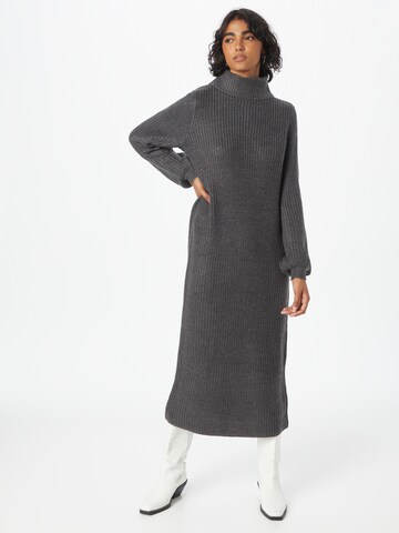 ONLY Knitted dress 'NICA' in Grey: front