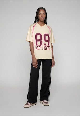 Karl Kani - Camisa 'OG 89 Round Serif' em branco