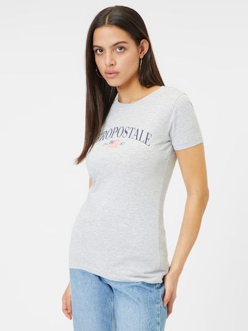 T-shirt 'MAY' AÉROPOSTALE en gris : devant