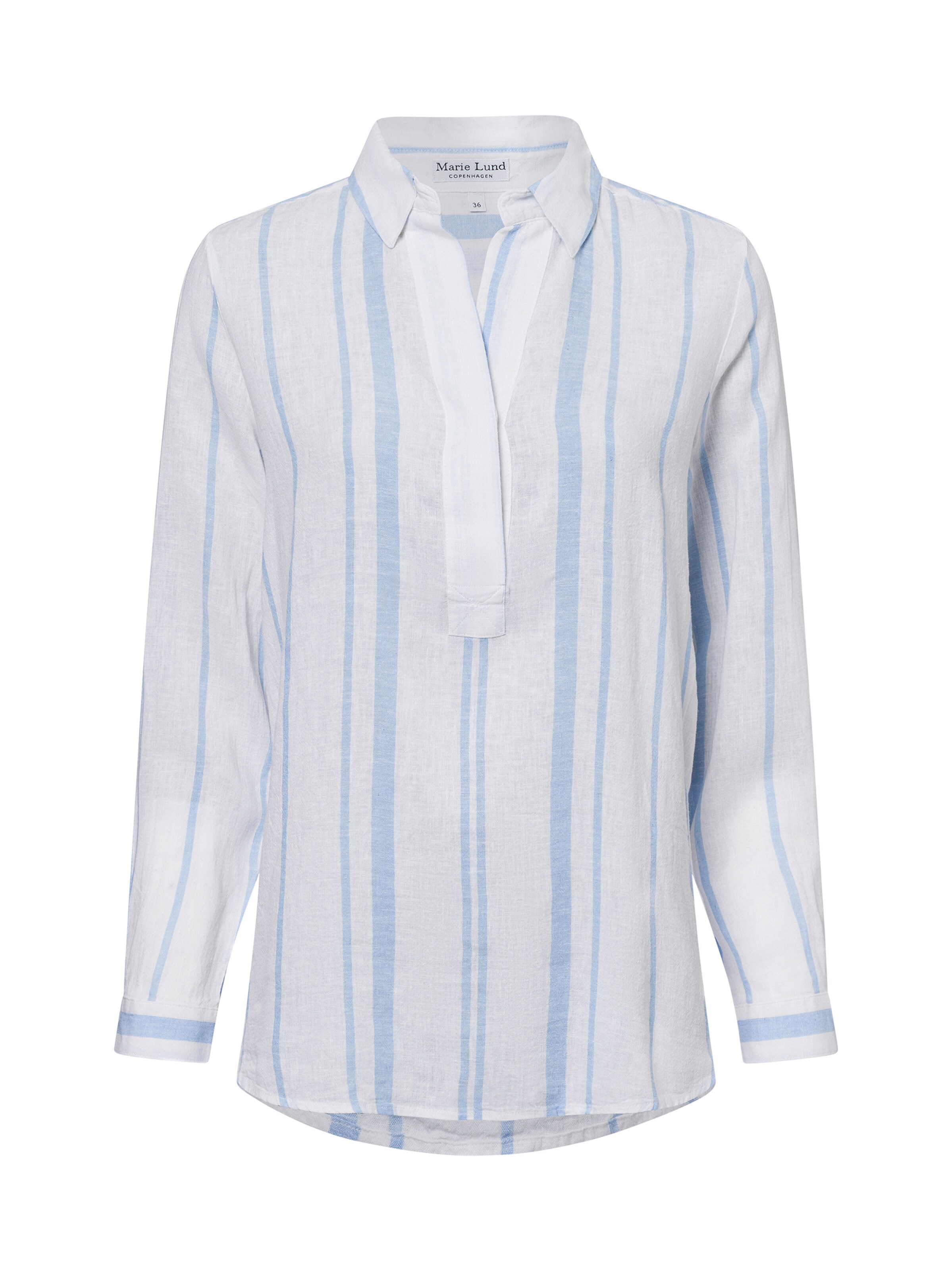 Marie Lund Bluse in Weiß: Vorderseite