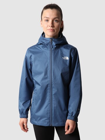 THE NORTH FACE - Casaco outdoor 'Quest' em azul: frente