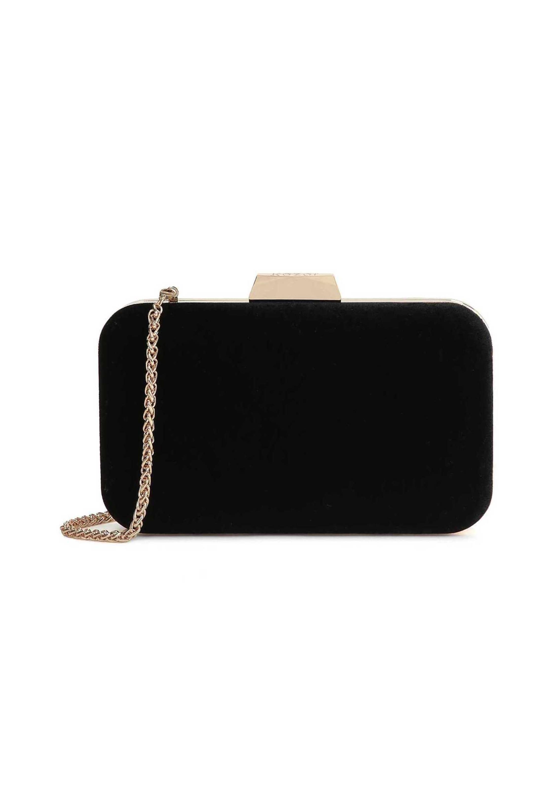 Kazar Clutch in Black: front