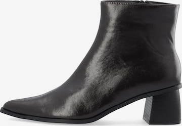 Bianco - Botas de tobillo 'Leonora' en negro: frente