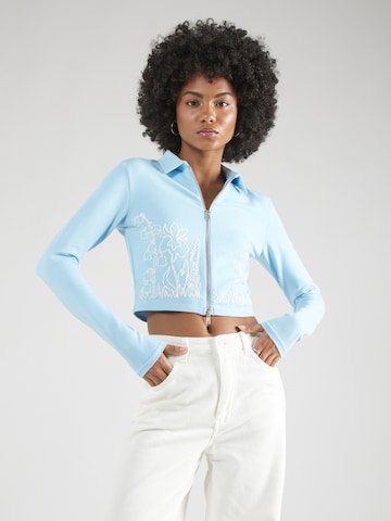 Cardigan 'Mahonia' florence by mills exclusive for ABOUT YOU en bleu : devant