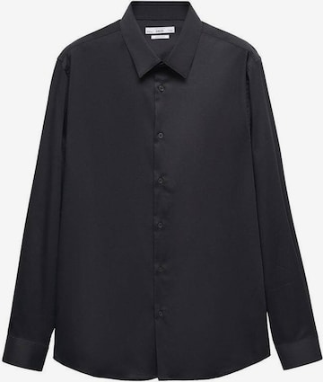 MANGO MAN Slim fit Button Up Shirt 'Emotion' in Black: front