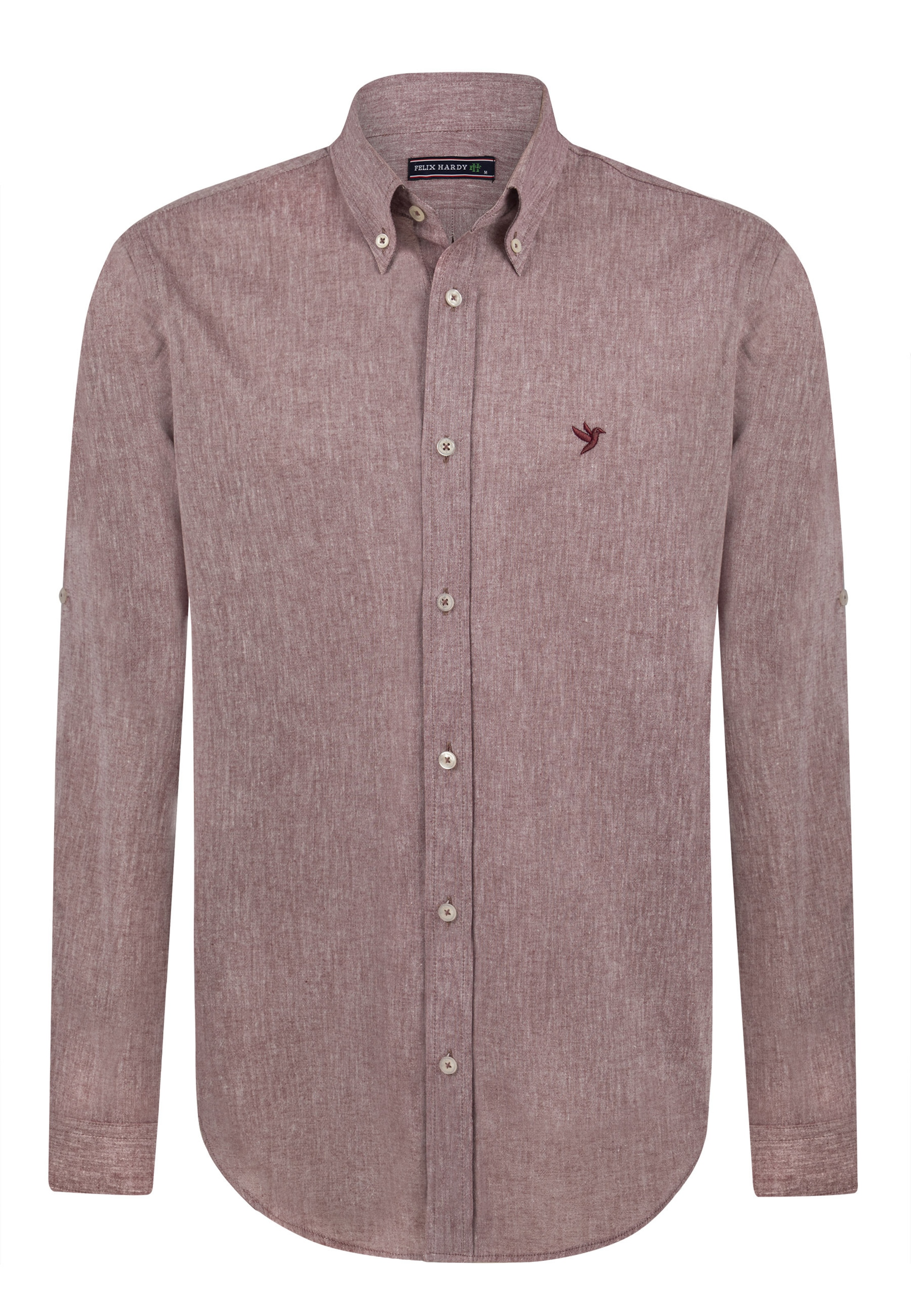 Felix Hardy Πουκάμισο για το γραφείο σε κόκκινο: μπροστά