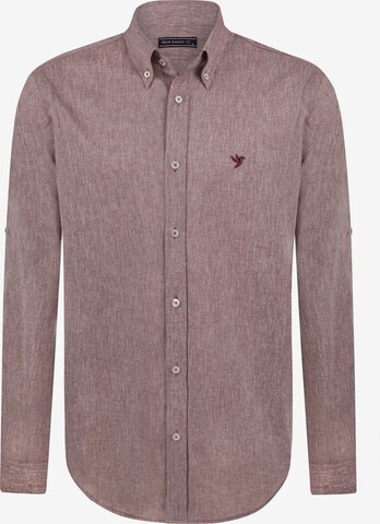 Felix Hardy Button Up Shirt 'Achilles' in Red: front
