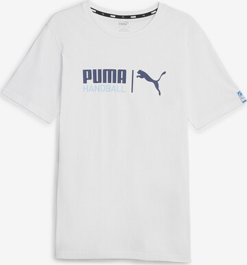 PUMA Performance Shirt in White: front