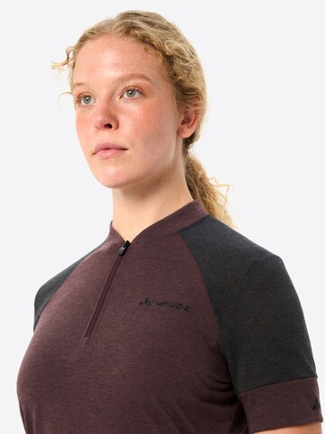 VAUDE Funktionsshirt 'Altissimo' in Braun