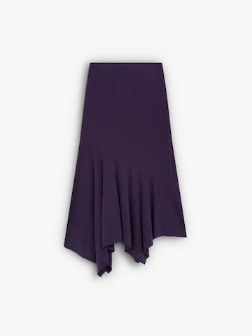 Scalpers Rouched Ruffle Skirt ' ' in Lila