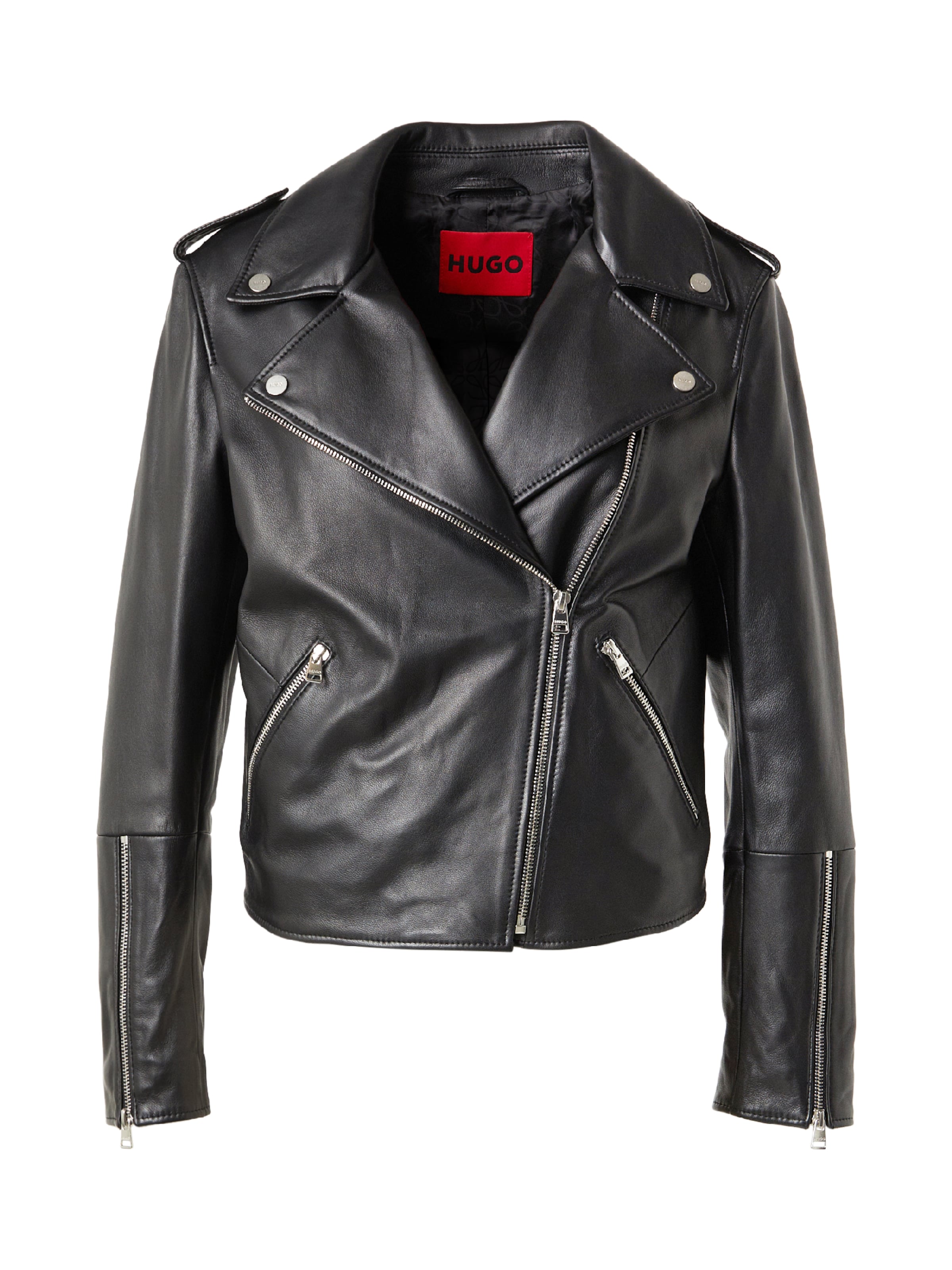 HUGO Kevad-sügisjope 'Lujana', värv must: eest vaates