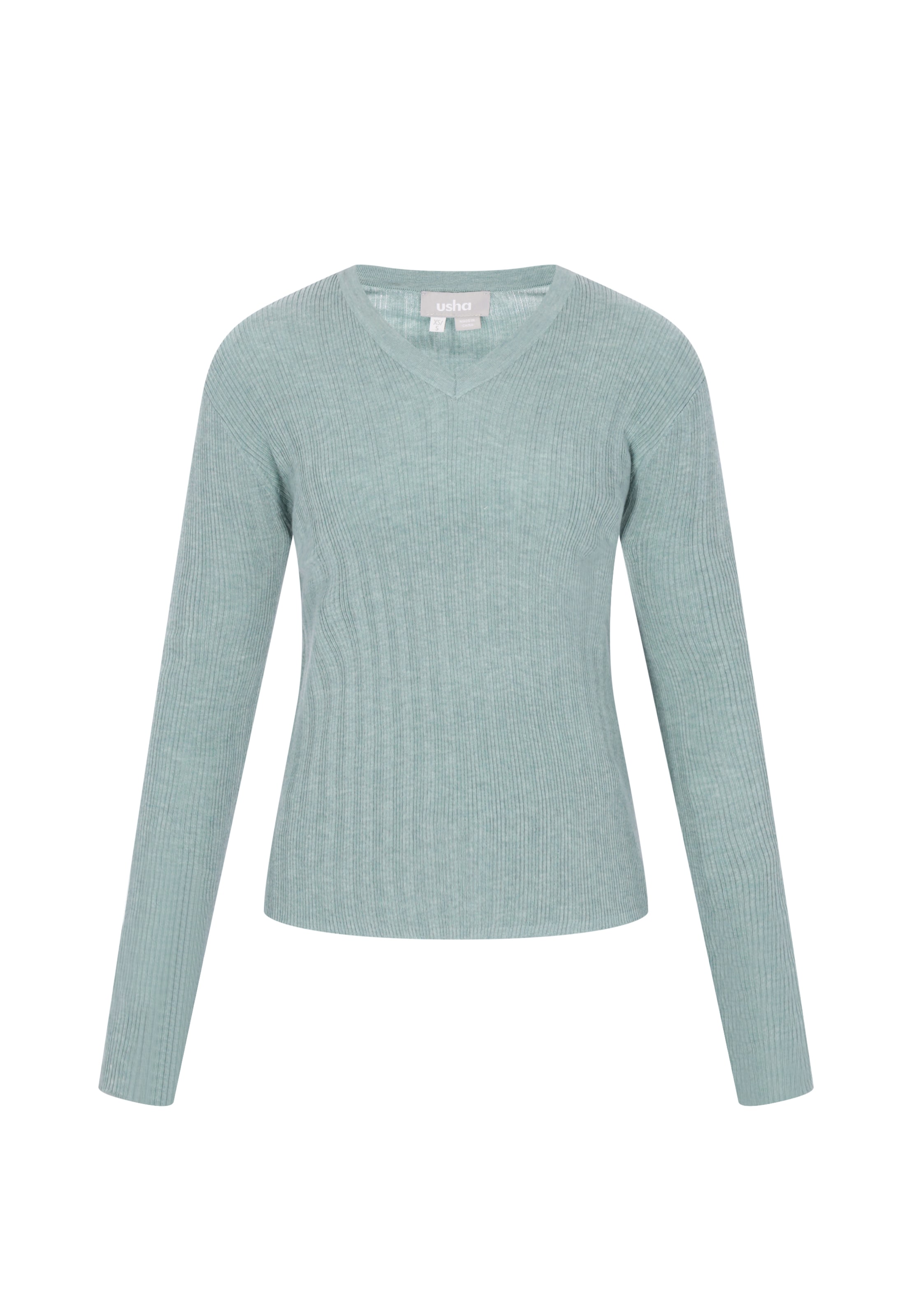 Pull-over Usha en vert : devant