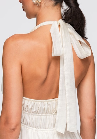 Ombre Avondjurk in Beige