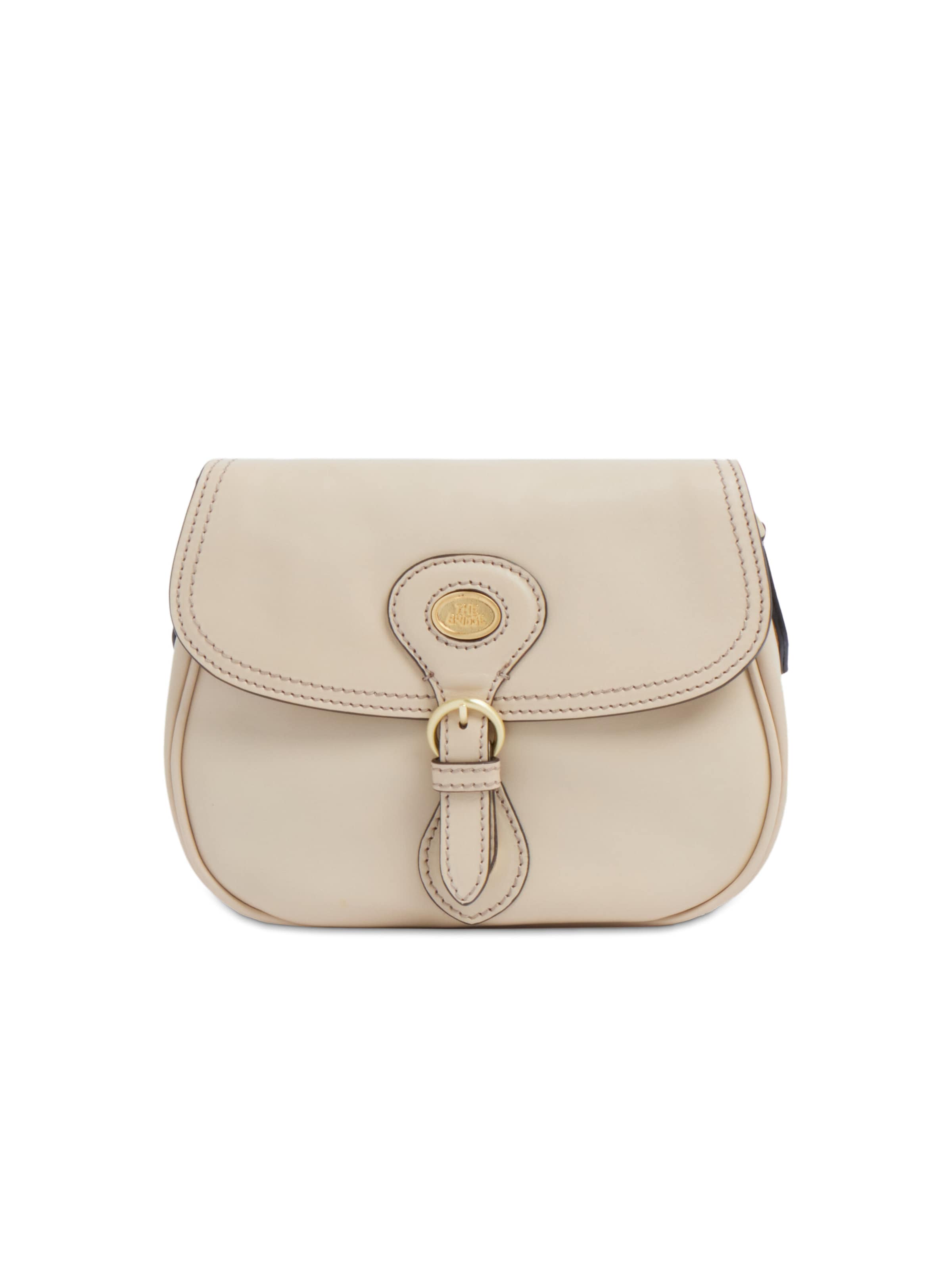 The Bridge Skuldertaske i beige: forside
