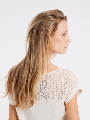 PROTEST Shirt 'PRTNICE' in White
