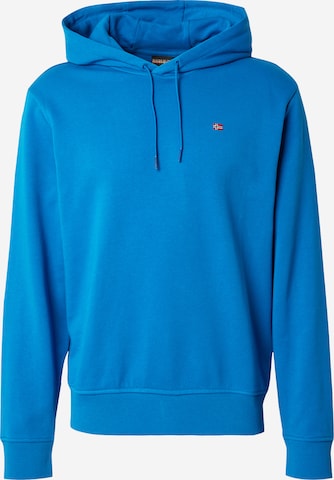 NAPAPIJRI Sweatshirt 'BALIS' in Blau: Vorderseite