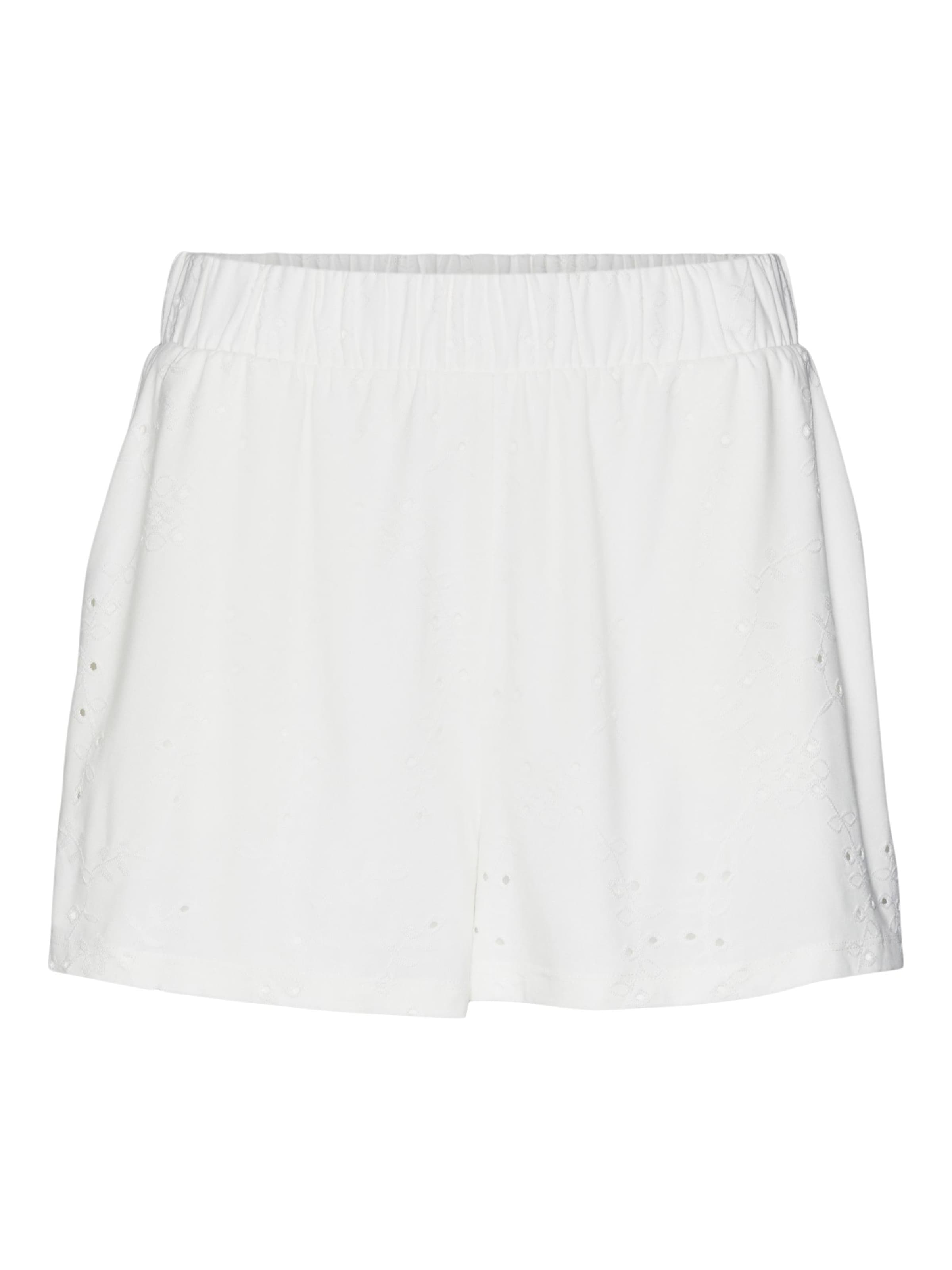 VERO MODA regular Παντελόνι 'CAMIL' σε λευκό: μπροστά