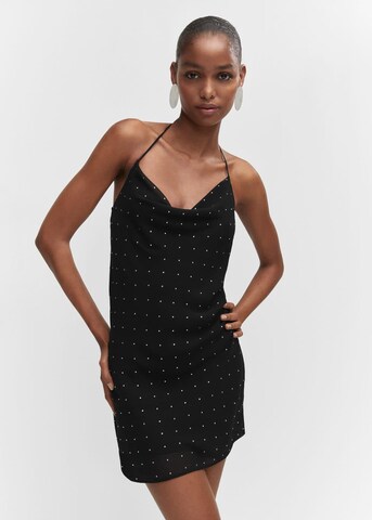 Robe MANGO en noir : devant