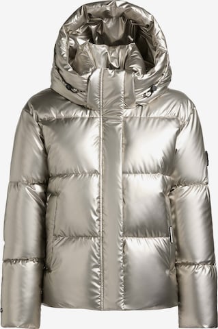khujo Зимно яке 'DEVINA2' в сребърно: отпред