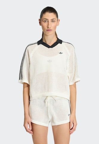 ADIDAS ORIGINALS Trui in Wit: voorkant