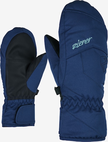 ZIENER Skihandschuhe 'LAYOTA PR' in Blau: predná strana