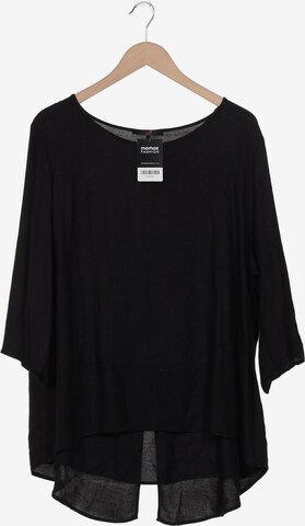 Emilia Lay Blouse & Tunic in 5XL in Black: front