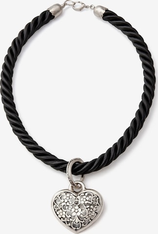 Allgäu Rebell Necklace 'Franzi' in Black: front