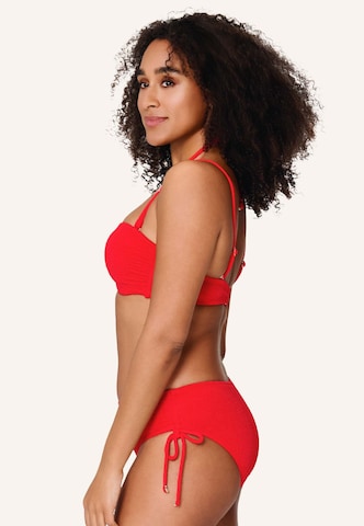 LingaDore - Balconette Top de biquíni em vermelho