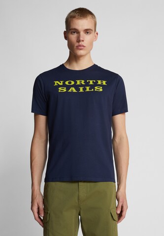 North Sails Shirt in Blauw: voorkant