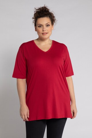 Ulla Popken Shirt in Rot: Vorderseite