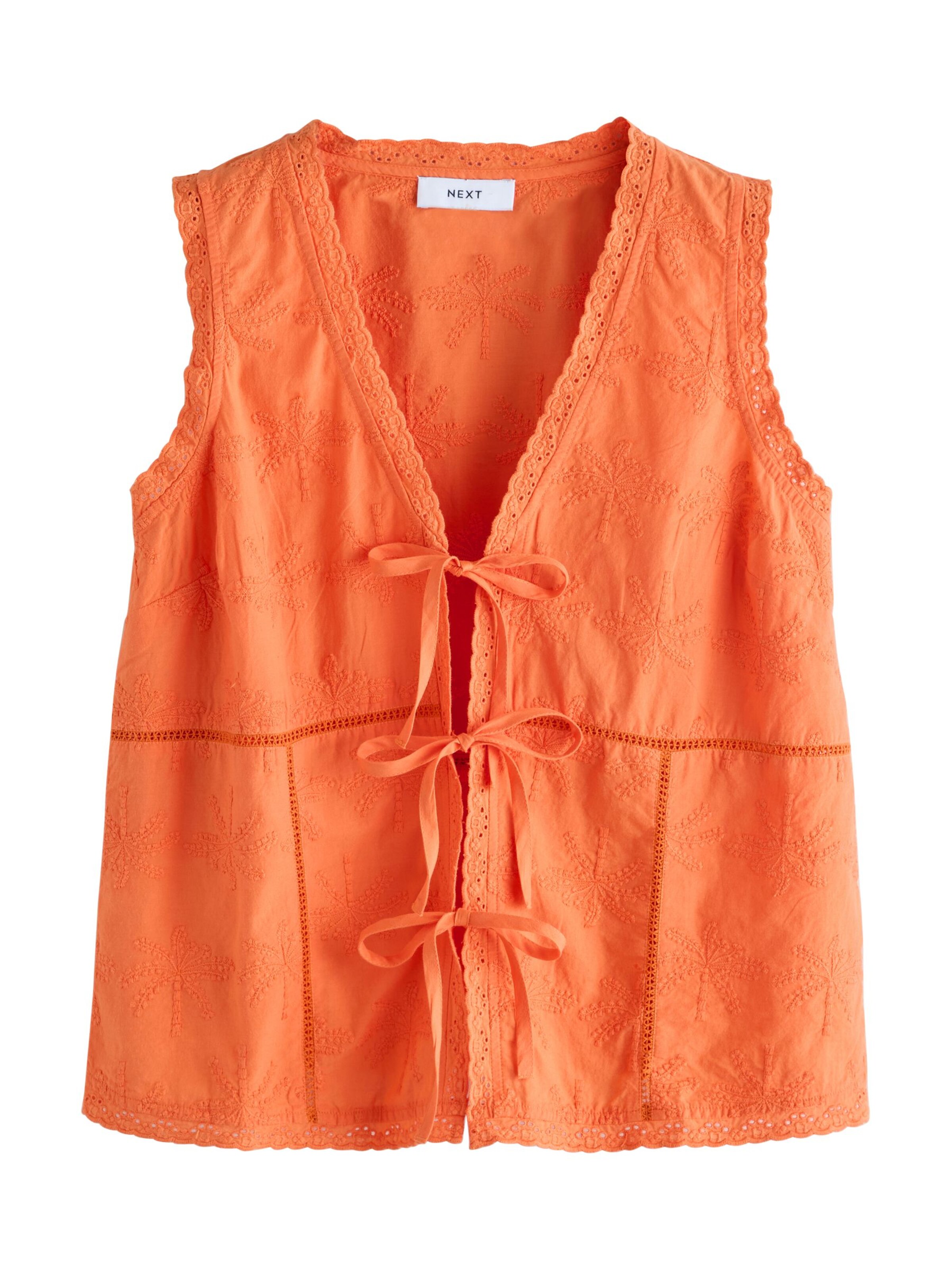 Next Bluse in Orange: Vorderseite