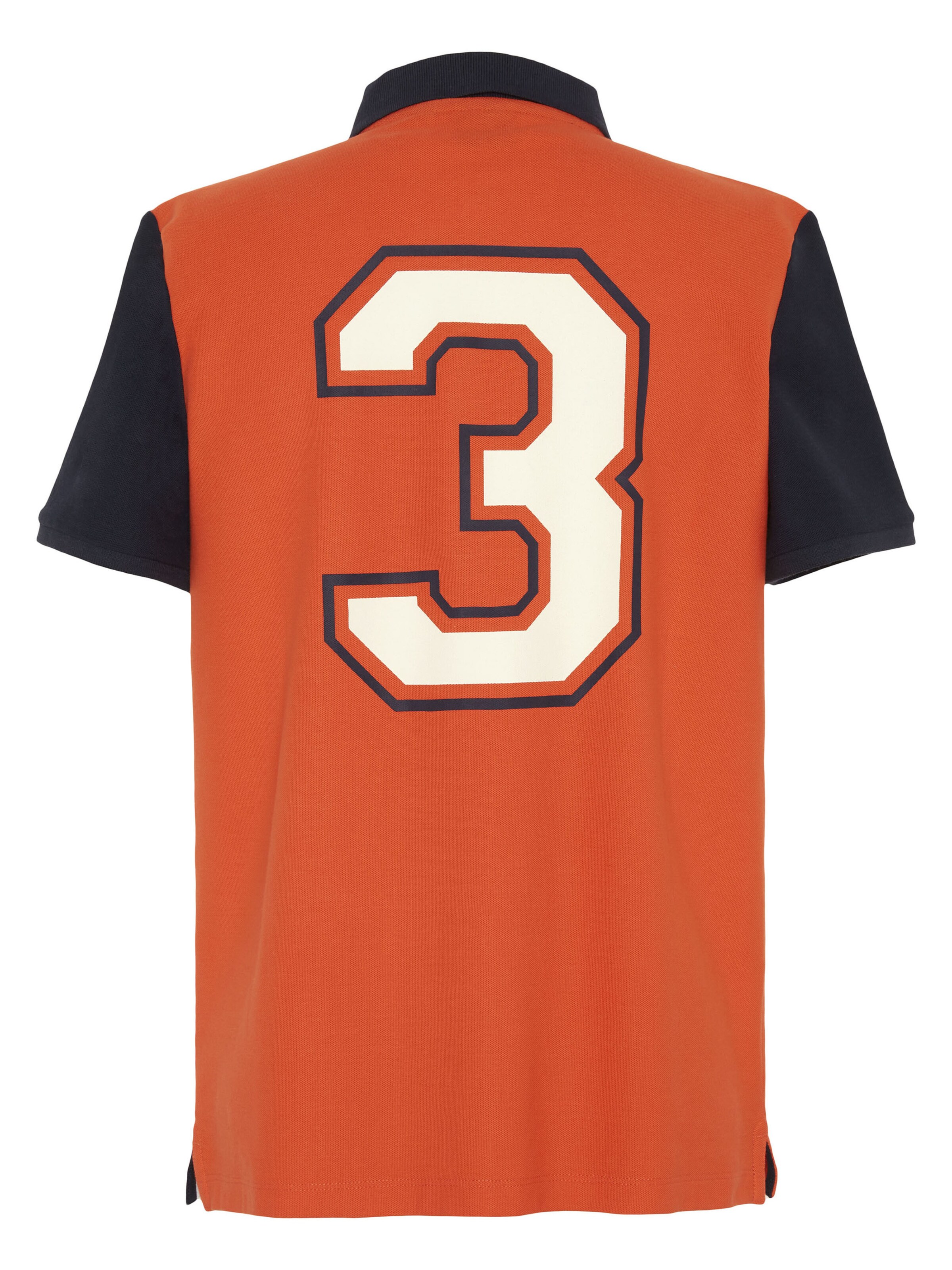 Polo Sylt Shirt in Orange