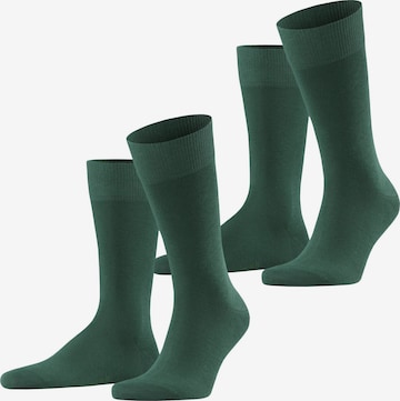FALKE Socken 'Happy 2-Pack' in Grün: Vorderseite