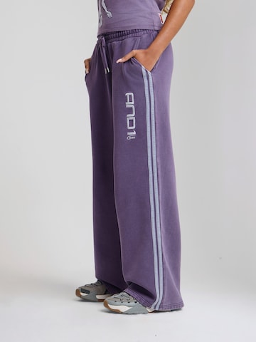 regular Pantaloni di AND1 in lilla