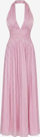 Robe de soirée Ombre en rose : devant