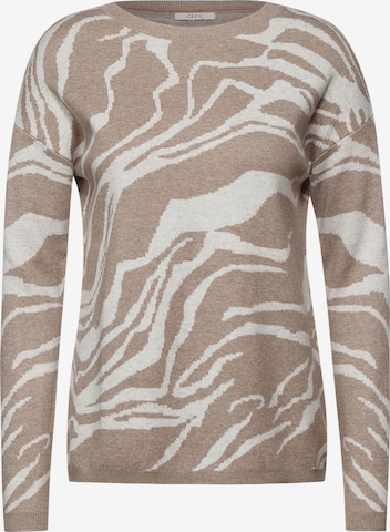 CECIL Sweater in Beige: front