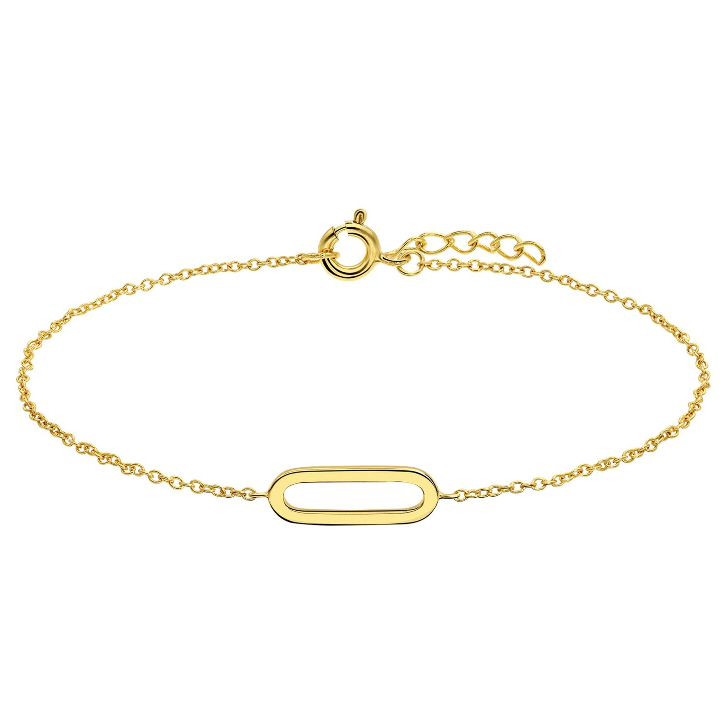 Lucardi Bracelet in Gold: front