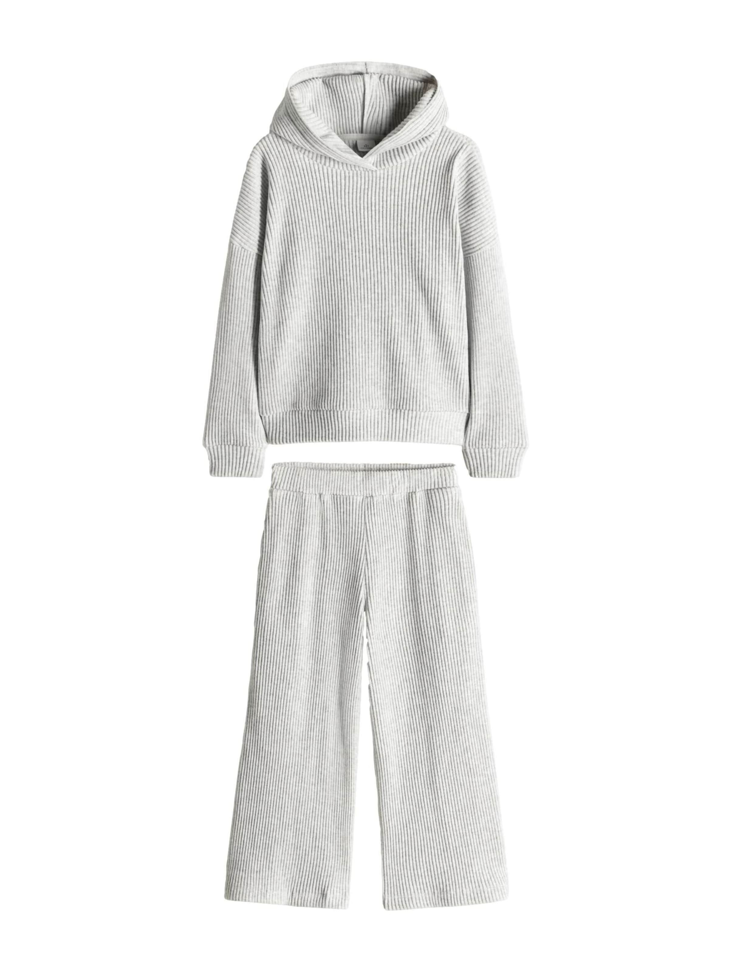 The Set Облекло за трениране в сиво: отпред