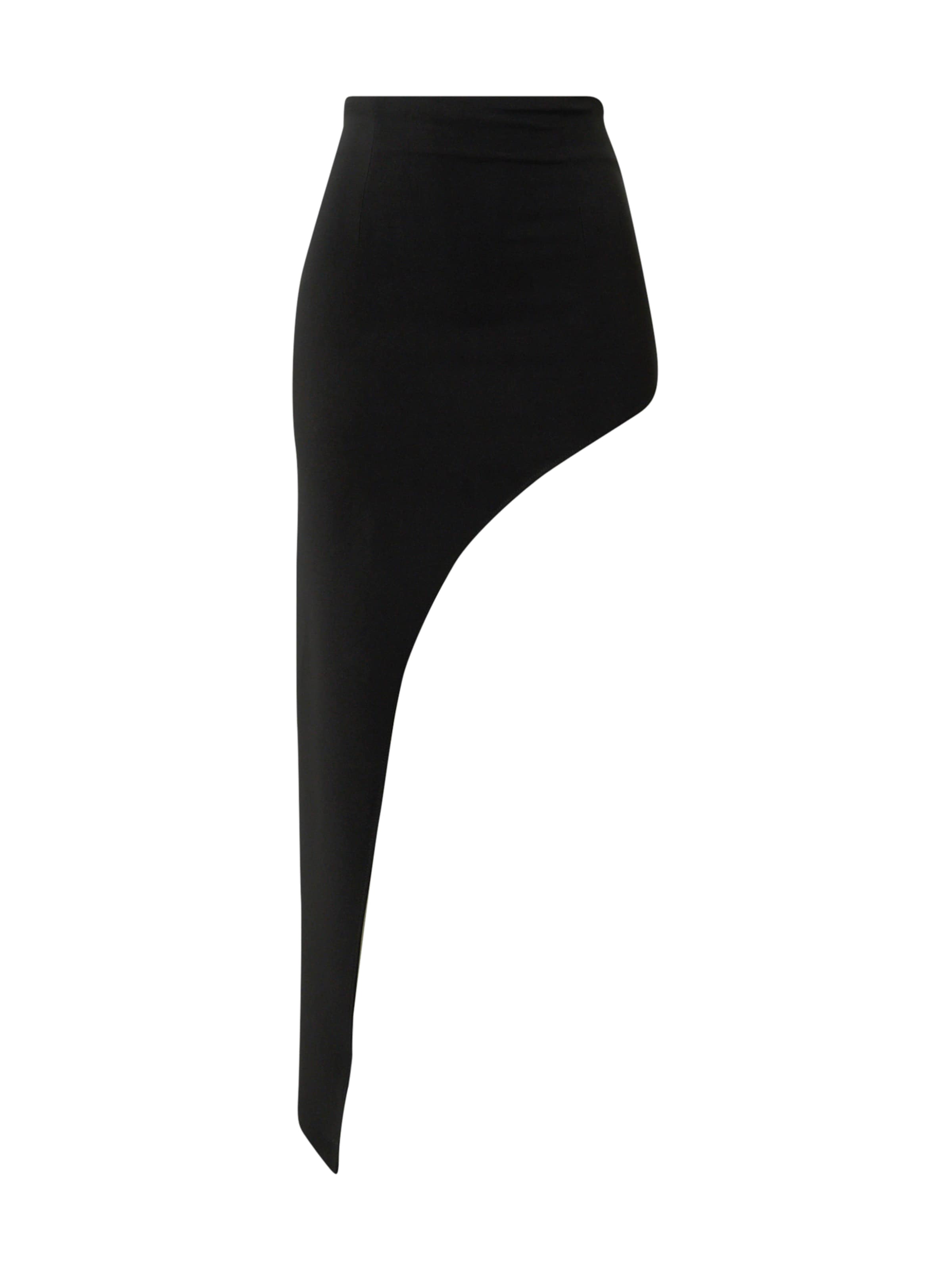 melns Misspap Svārki: no priekšpuses