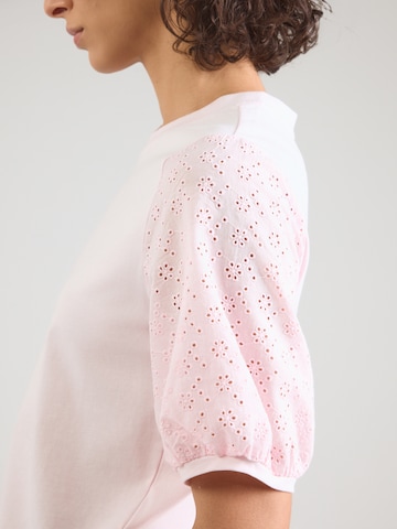 rožinė VERO MODA Marškinėliai 'VMJANNI'