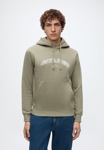 JACK & JONES Sweatshirt 'JJAVERY' in Groen