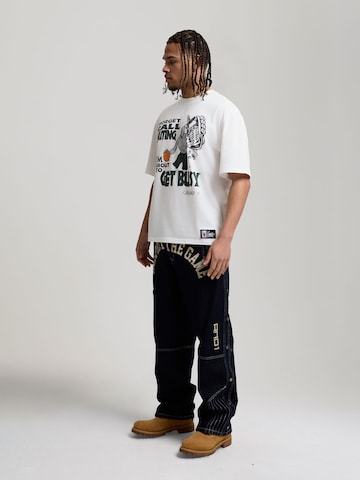 AND1 Футболка 'Get Busy' в Белый