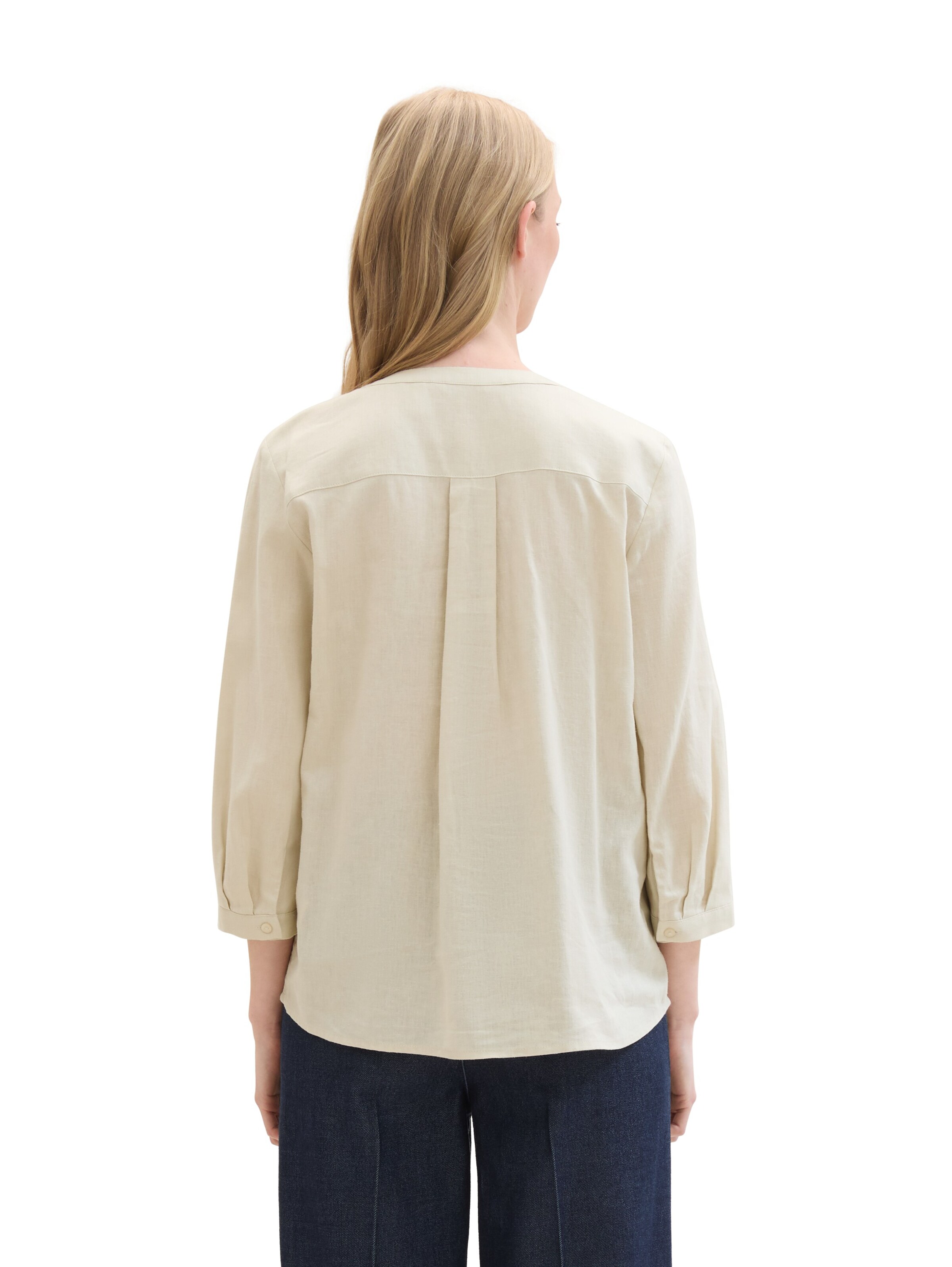 TOM TAILOR Blouse in Beige