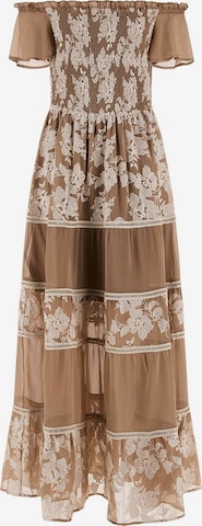 GUESS Kleid in Beige: predná strana