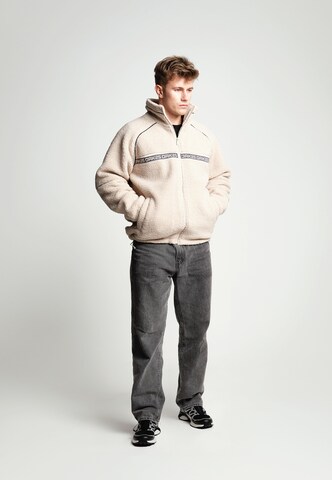 Jachetă  fleece 'Everyday Fleece' de la OAK25 pe bej