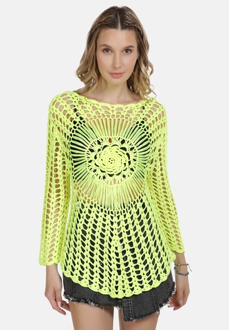 IZIA Pullover in Gelb: Vorderseite