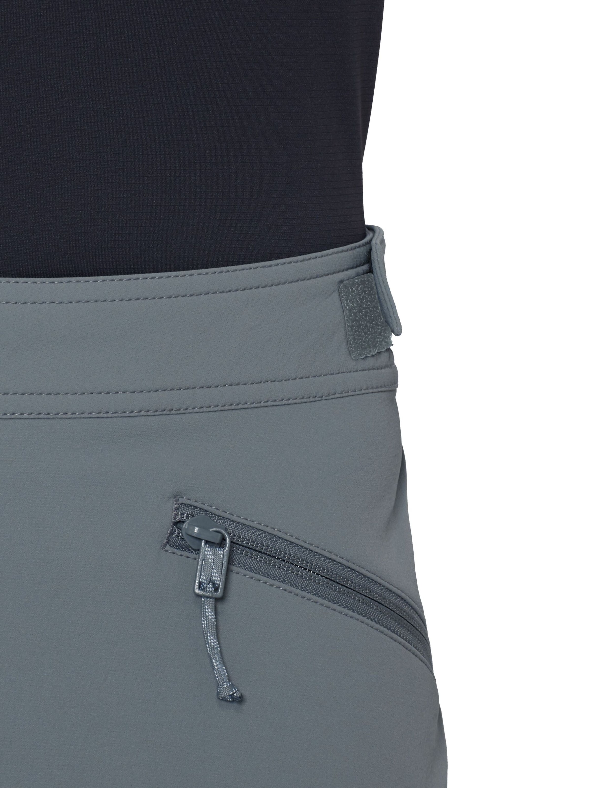 MAMMUT Regular Outdoor Pants in Grey