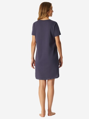 SCHIESSER Nightgown ' Casual Essentials ' in Blue