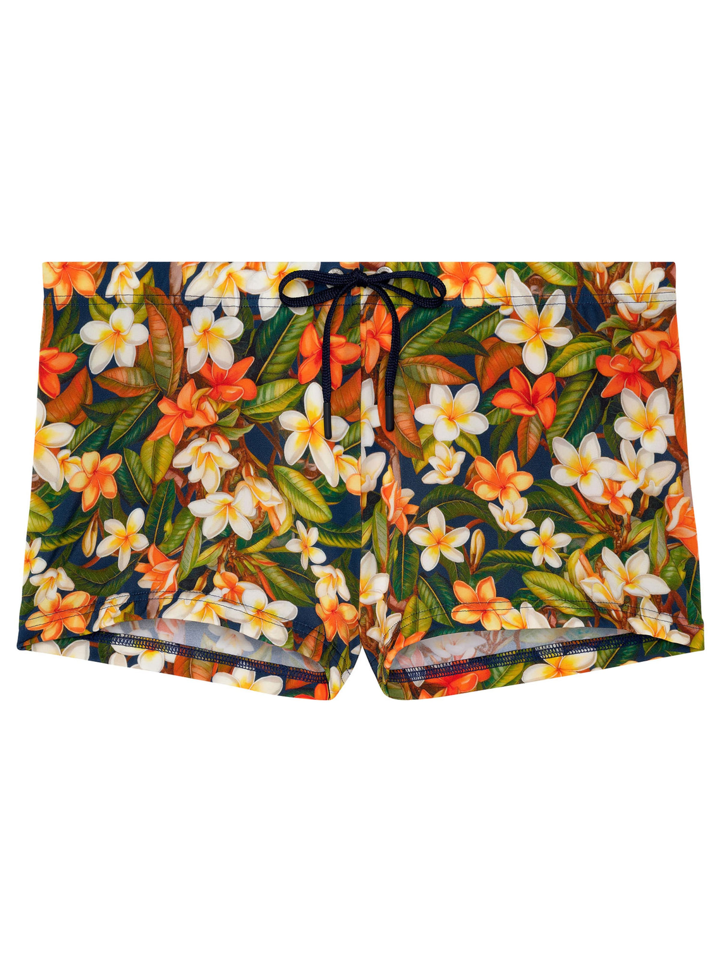 HOM Board Shorts ' Swim Shorts Etna ' in Green / Mixed colors / Orange, Item view